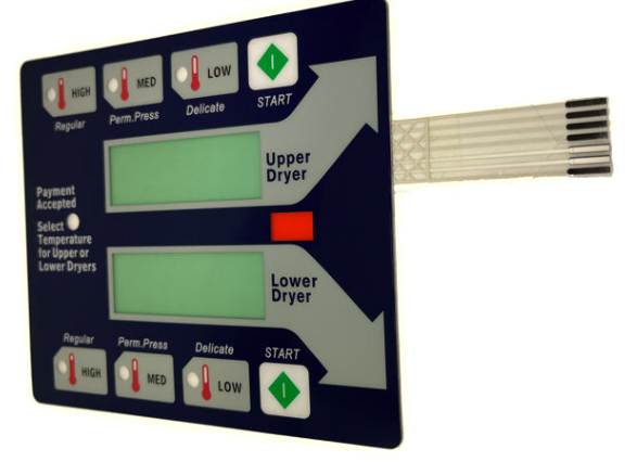 Kestävä itsekiinnittyvä kumimetallipainikkeet PET PC-kalvo