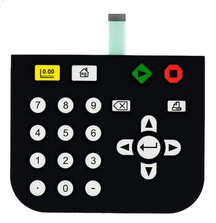 Silikoninäppäimistö, yksipaneelinen lelujen valmistuskonemoduuli, kalvokytkin